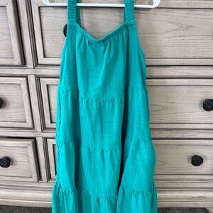 Cat & Jack Teal Casual Kids Dress